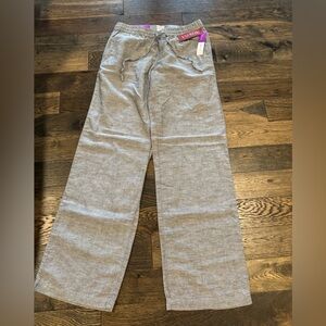 Merona wide leg linen pants